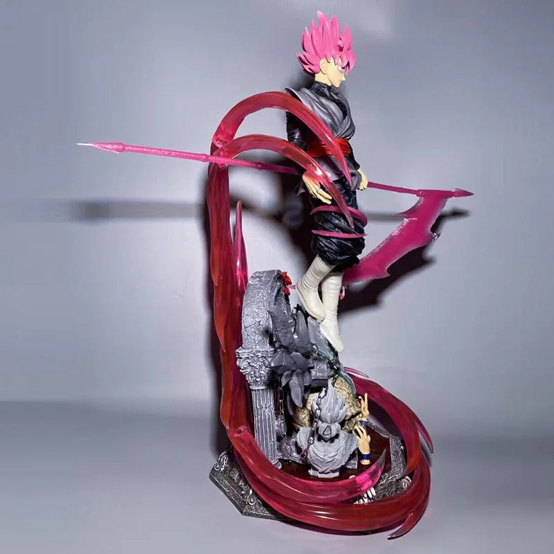 Dragon Ball Super GK Yunqi Series Peach Red Goku Super Three Free Dark Handmade Model Ornament Peripheral Birthday Gifts cool