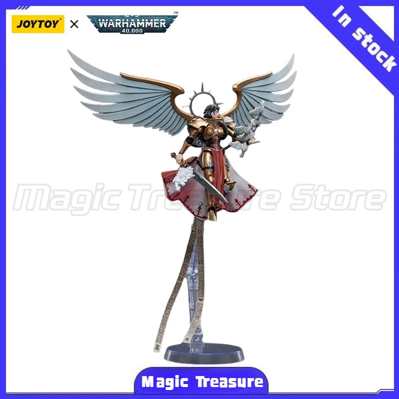 【MT】 JOYTOY 1/18 Action Figure Warhammer 40K Adepta Sororitas Celestine The Living Saint Model Toy Gift Collection