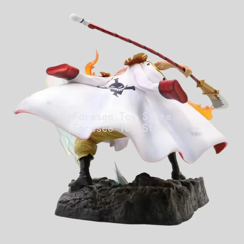 29cm Edward Newgate Battle Sakazuki Figure ONE PIECE Anime Figures Game Peripherals Desktop Decoration Best Gifts for Children
