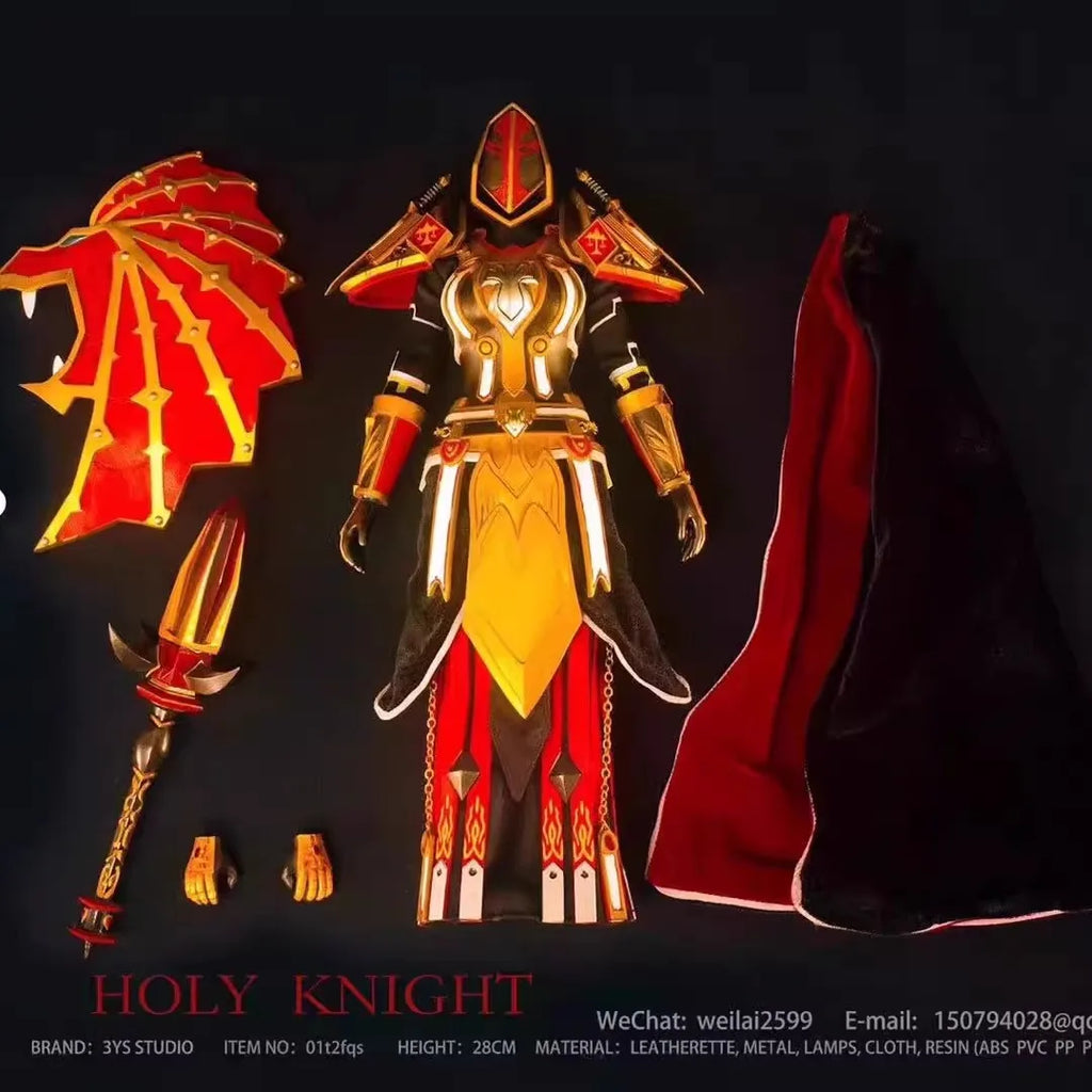 Original 3YS YS001 1/6 Scale Male Soldier Knight Paladin World of Warcraft Collectible Full Set 12" Action Figure Model Toys