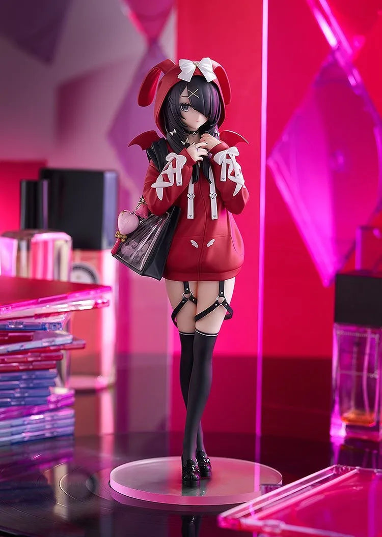 Original POP UP PARADE NEEDY GIRL OVERDOSE Rain Action Figure Toys PVC Model Collection Anime Figurine Doll Gift