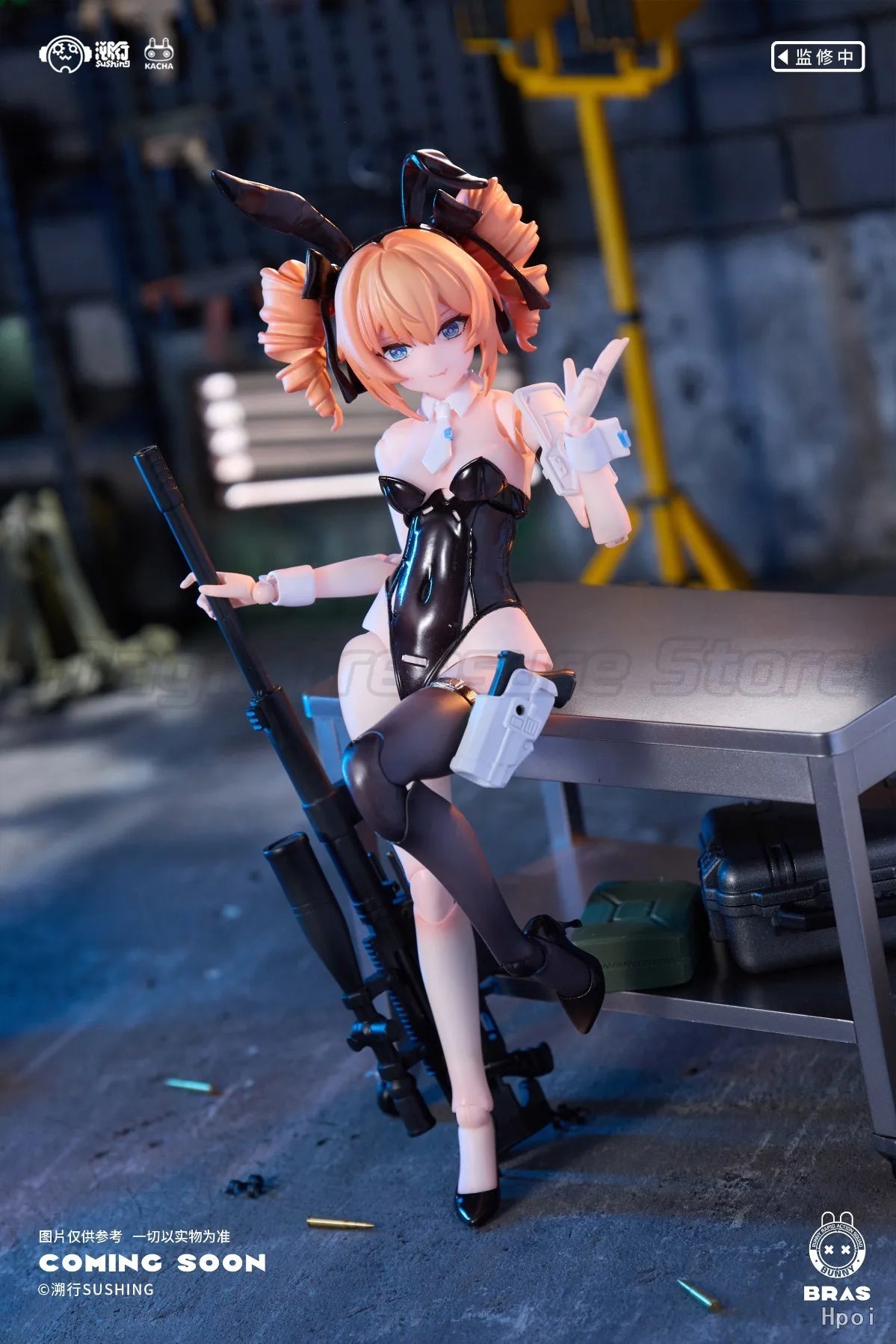 【MT】Original Sushing Rabbit Rapid Response Team Sniper-Leone 1/12 Action Figure Toy Model