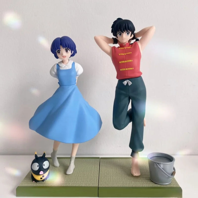 In Stock Original SEGA Luminasta Ranma 1/2 19cm Shampoo Tendou Figure Anime Desktop Decoration Model Collections Boy's Toy Gift
