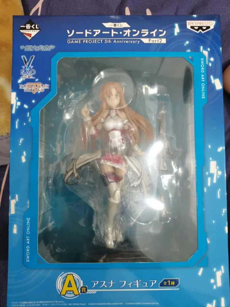 Instock Bandai Banpresto Prize Figure Sword Art Online Blind Box Kirito (Kazuto Kirigaya) & Asuna (Asuna Yuuki) Models
