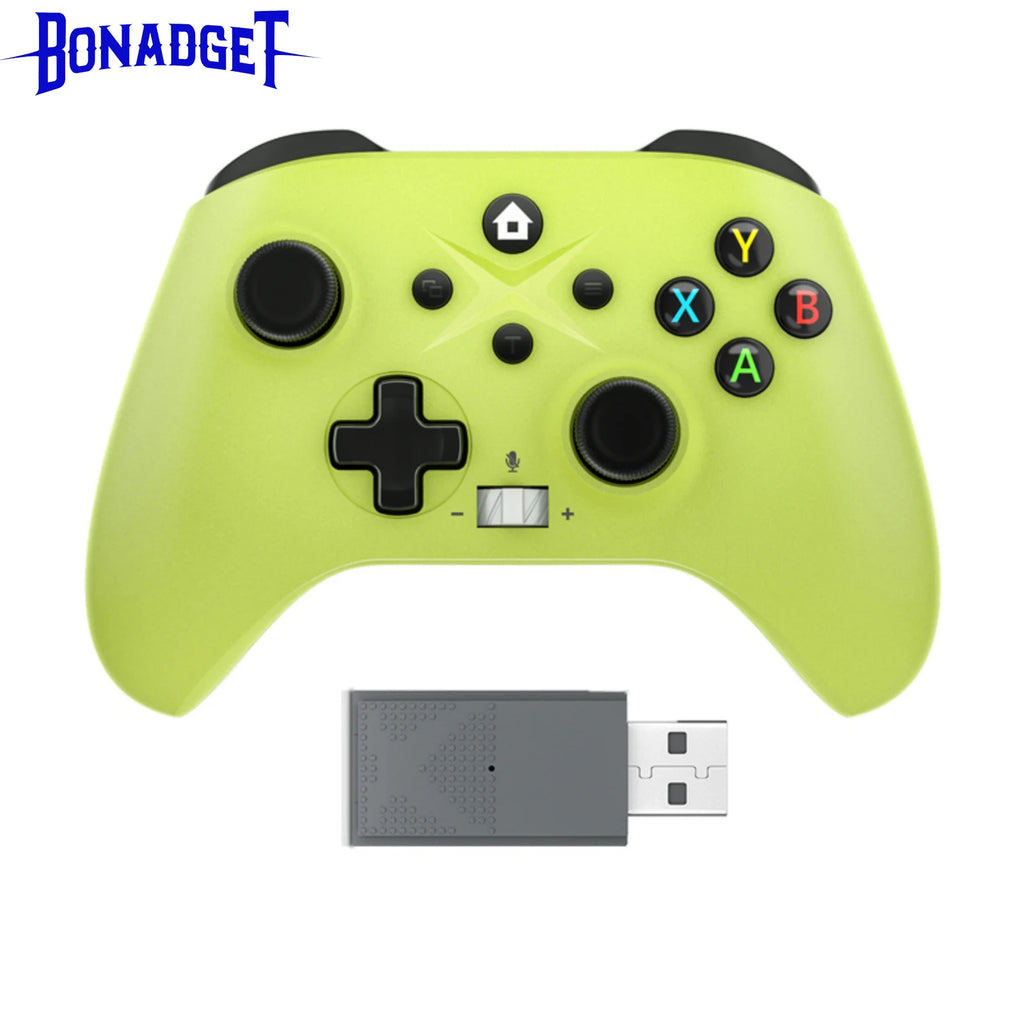 Controller For Xbox One/S/X/Series S/X PC Console Gaming Joystick 2.4G Wireless Gamepad 6-Axis Dual Vibration Hall Effect Rocker