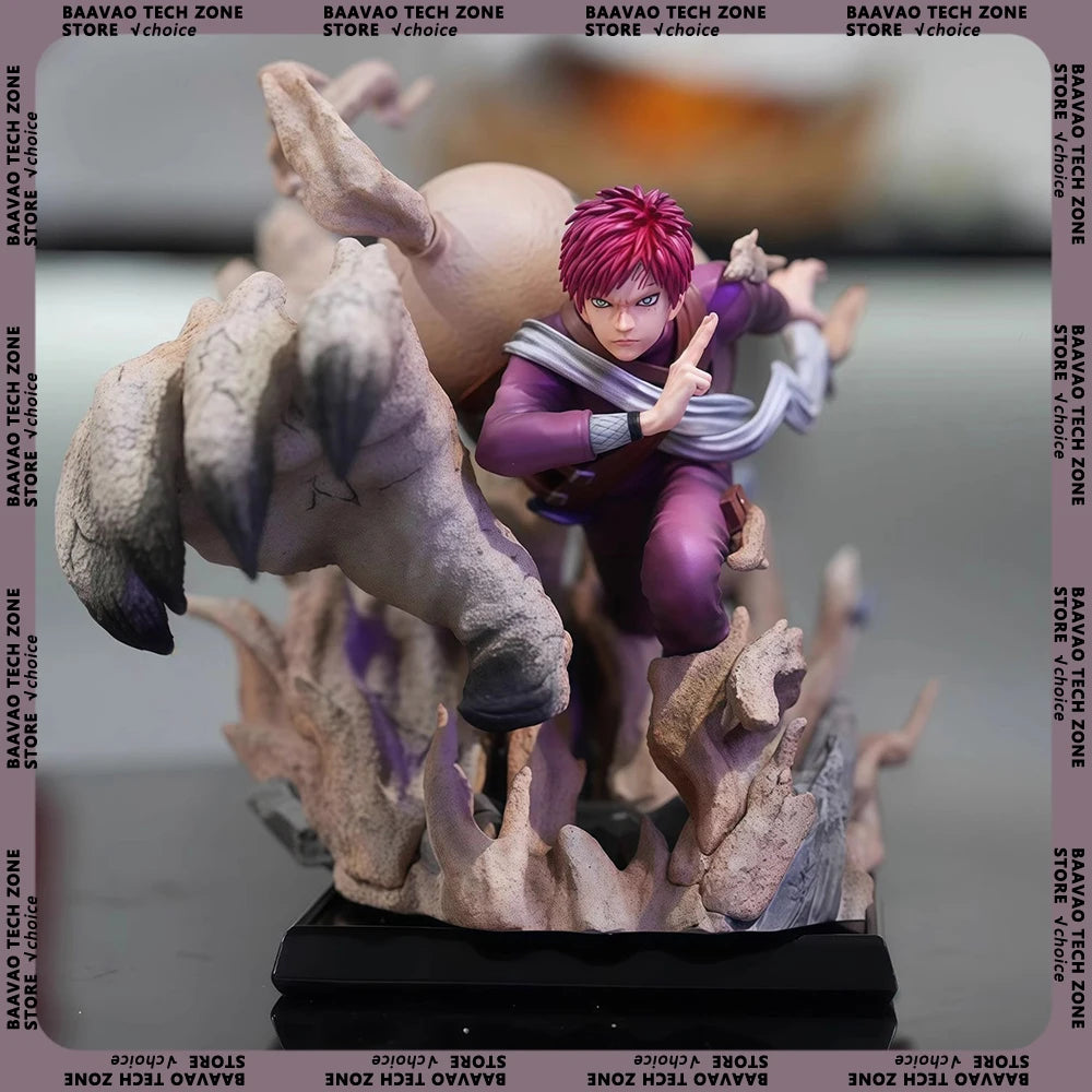 18cm Naruto Gaara Figure Kimimaro Action Figures Pvc Doll Statue Collection Desk Decoration Model Toy Kids Birthday Gifts