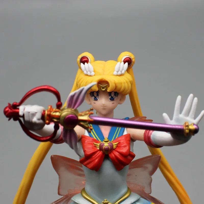 35cm Moon Anime  Figure Tsukino Usagi  Action Figurine Pvc Statue Model Collection Decor Toys kids Christmas Gifts