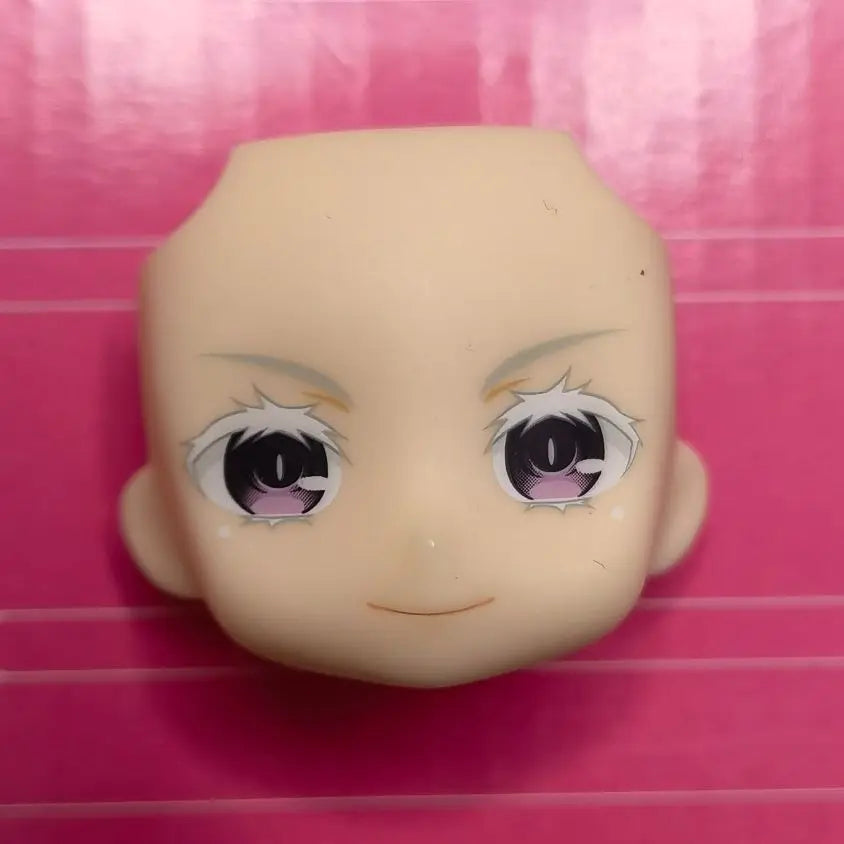 wangshi GSC Clay Man Face doll face hair doll accessories