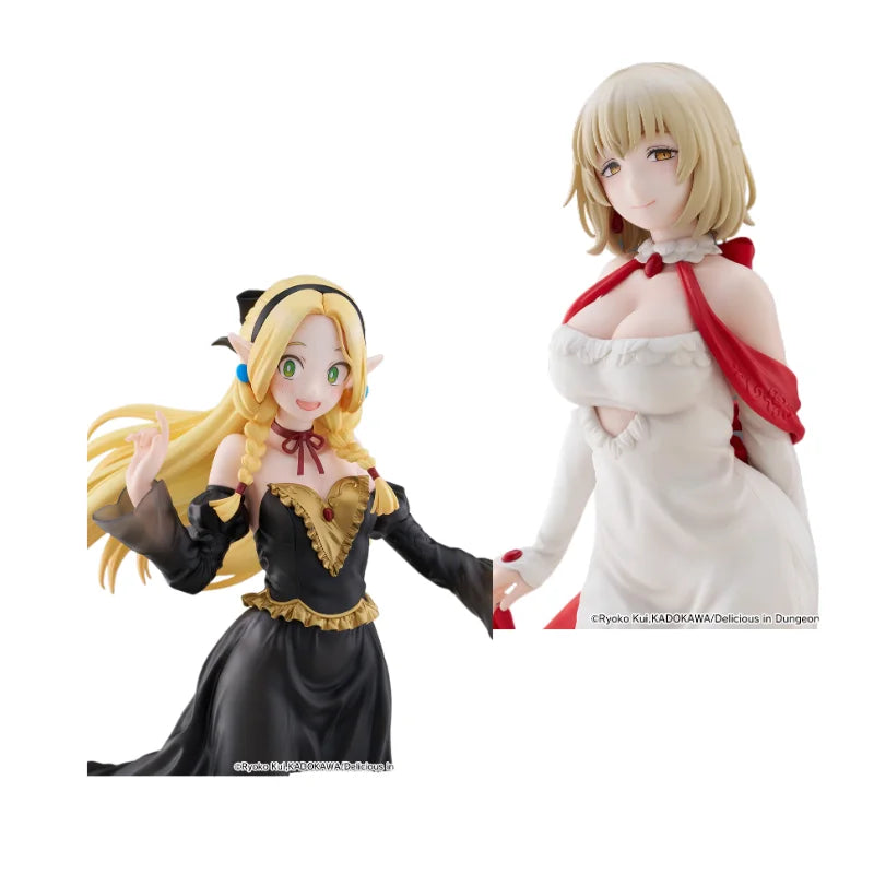 In Stock FuRyu TENITOL TALL Delicious in Dungeon Marcille & Falin Dress Style Ver. Collectible Figure Gift