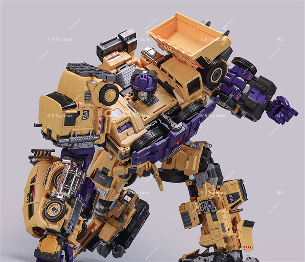 [In Stock] GLA-01-06Y Giant Invasion Mecha Yellow Legion Devastator Scrapper Mixmaster Hook Scavenger Bonecrusher