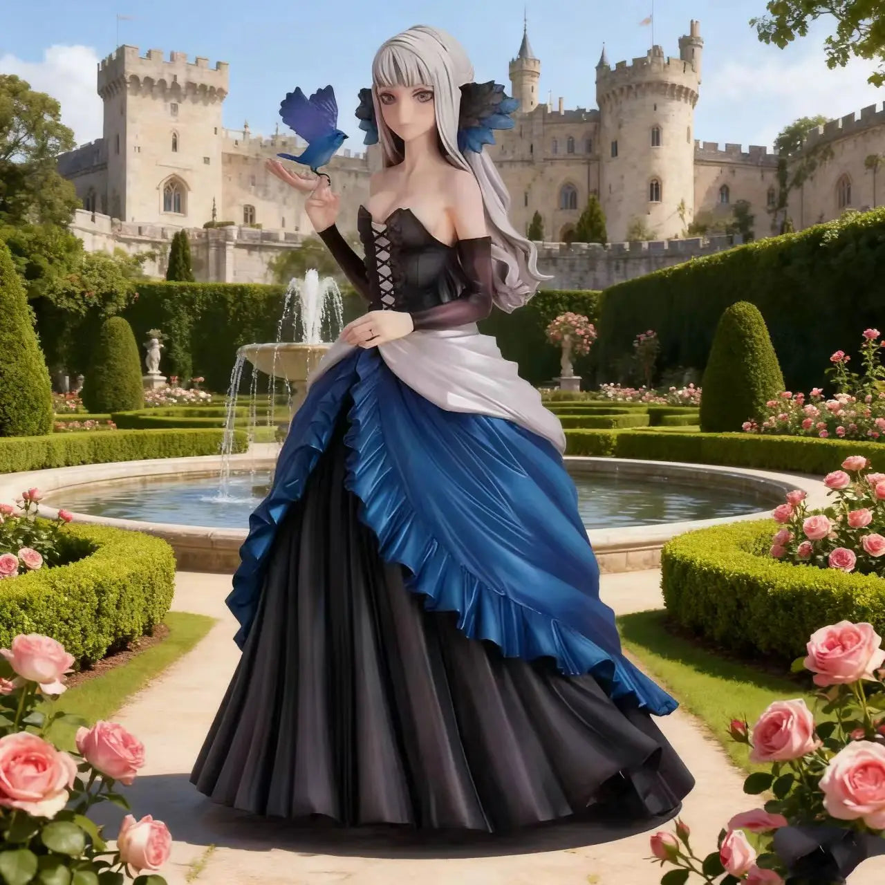 Gwendolyn Dress Ver. Anime Sexy Girl Flare Odin Sphere Leifthrasir 24cm PVC Action Figure Collectible Model Toy for Doll Gift