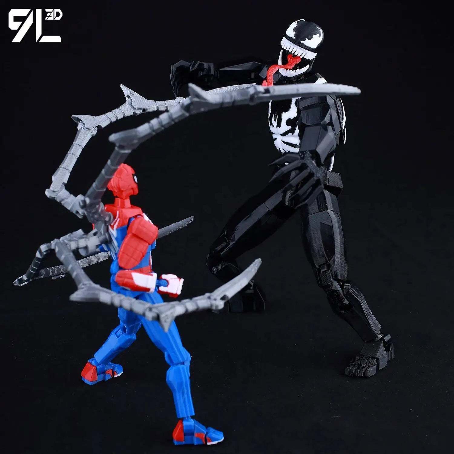 9L3D Superman Invincible Boy Batman Action Figure LUCKY13 Multi-Jointed Poseable T13 Titan13 Hero Model Dummy13 Collectible Toys