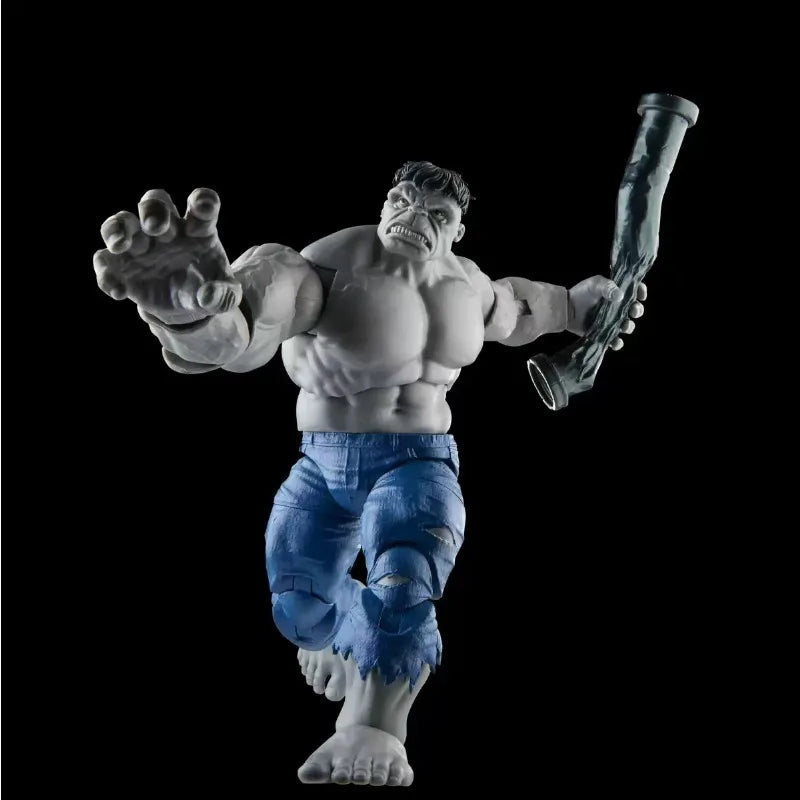 Original Hasbro Marvel Legends Series Gray Hulk OR Bruce Banner Avengers 60th Anniversary Action Figure Model Toys Collection