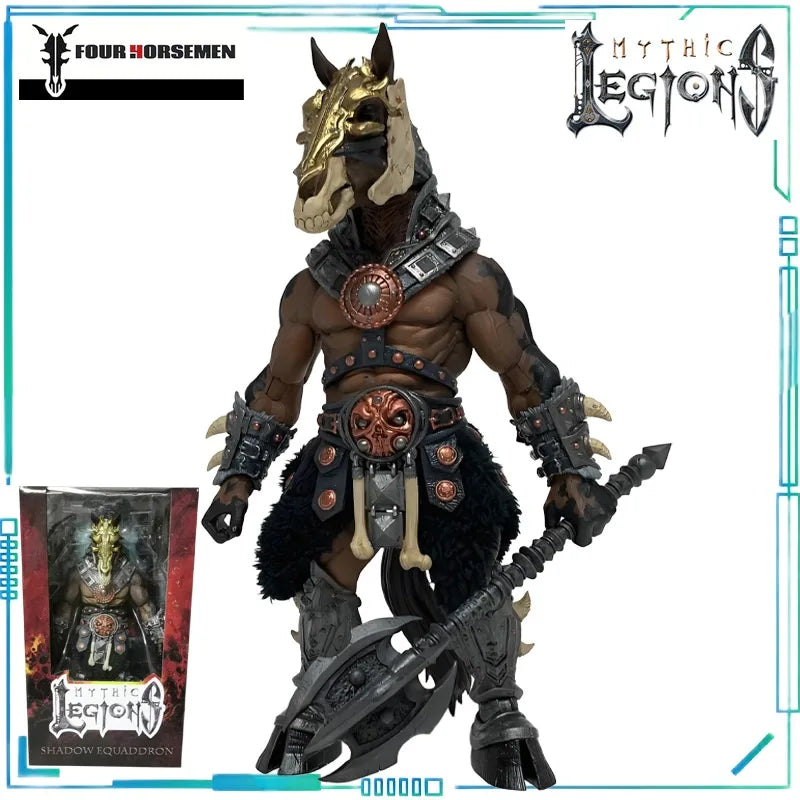 Four Horsemen Studios Genuine Mythical Legion Series Aquiton Shadow Aquiton Normal Version 1/18 Finished Product Model Movable