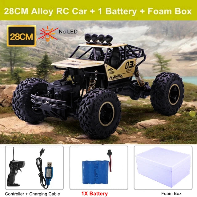 Oike RC-Auto, ferngesteuertes Kletterfahrzeug, für den Außenbereich, Geländewagen, 4WD, Renn-Driftautos, Spielzeug, Geschenk für Kinder und Erwachsene