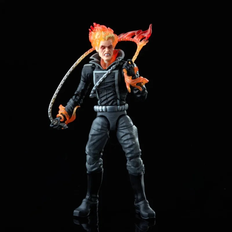 Hasbro Genuine Marvel Legends Ghost Rider Johnny Blaze Comic Edition Action Figure Toys for Boys Girls Gift Collectible Model