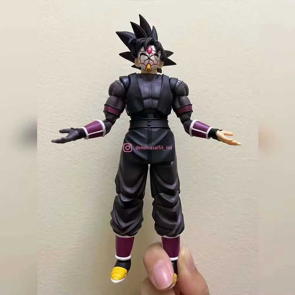 In Stock Demoniacal Fit DF Dragon Ball Figure SH Figuart SHF Ultimate Atrocious Black Goku Pink Zamasu Action Figures Model Gift