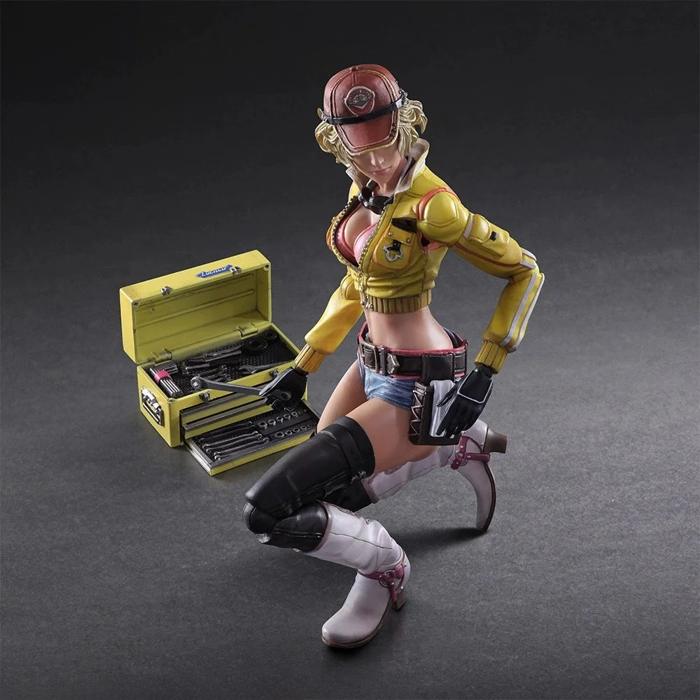 Final Fsy XV PA Modified Sydney Oram Mechanic Collectible Figure Gift Boxed Moveable Anime Game Figure Toy for Teens
