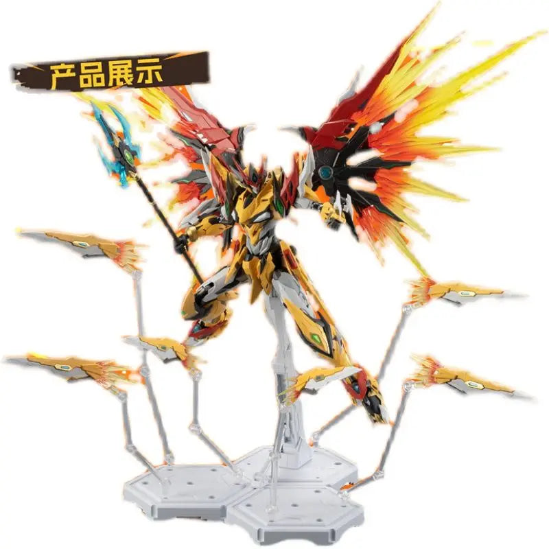 Hot Motor Nuclear Assembly Model Mnp-Xh01 Bai Qi Baiqi Alloy Skeleton High Quality Collectible Anime Robot Assembled Model Toys