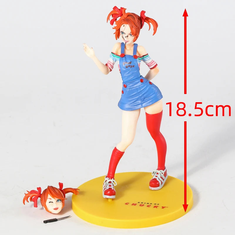 Horror Bishoujo Halloween Michael Myers Freddy Krueger Jason Voorhees Chucky Pennywise Collection Figure Figurine Model Statue