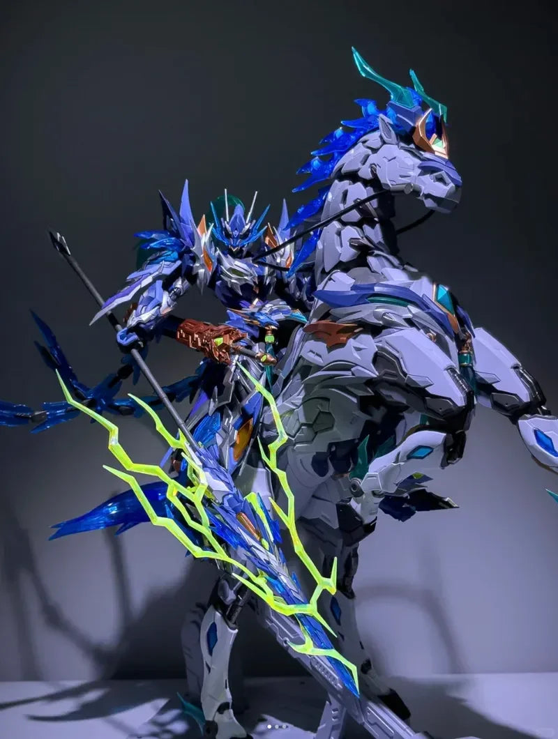 In Stock 100% Genuine Motor Nuclear Mnp-Xh05 Zhaoyun Assembling Alloy Skeleton Mecha Tianyouxing With Horse Model Toy And Gifts
