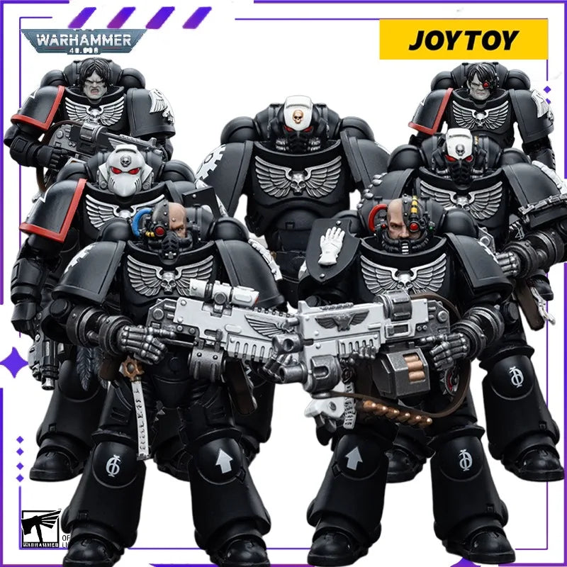 [In Stock] JOYTOY Original 40K1/18 Mobile Doll Warhammer 40000 Dark Crow Guard Arbitrator Mobile Joint Model Toy Gift Collection