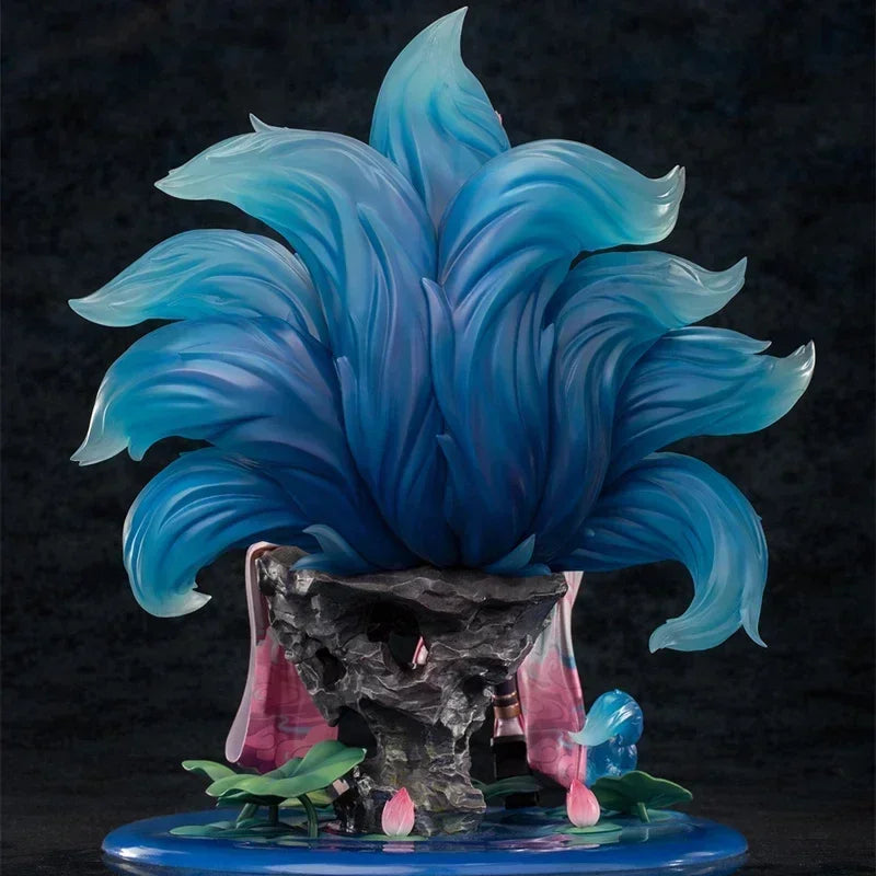 В наличност Myethos Spirit Blossom Ahri Оригинална аниме фигурка Колекционерски модел кукли Фигурка Орнамент Подаръци Играчка