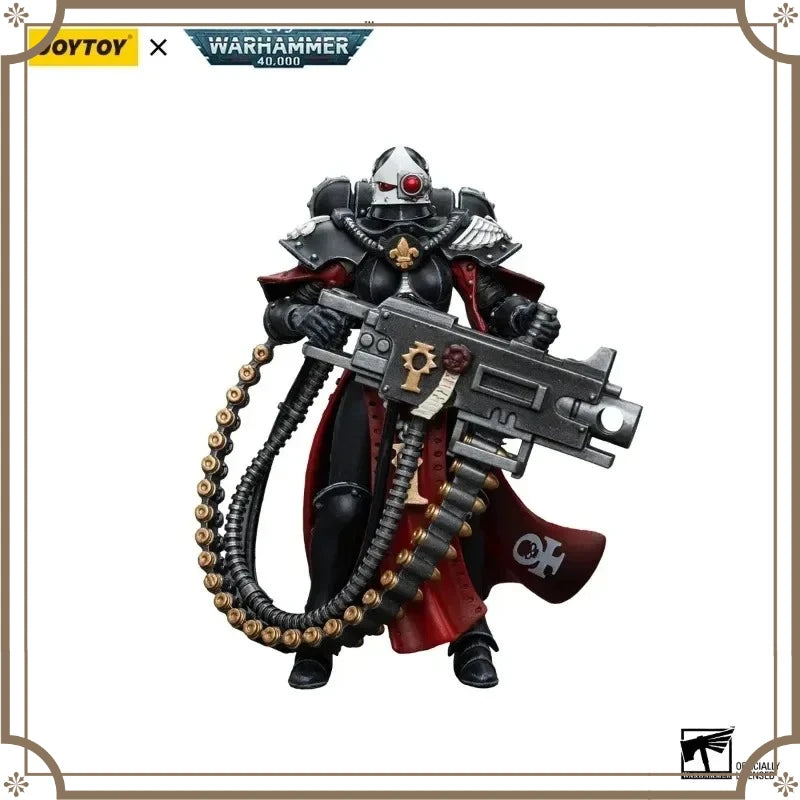 【In Stock】JOYTOY  40k 1/18 Action Figures Anime 10.7cm Adepta Sororitas Retributor with Heavy Flamer Collection Model Toys