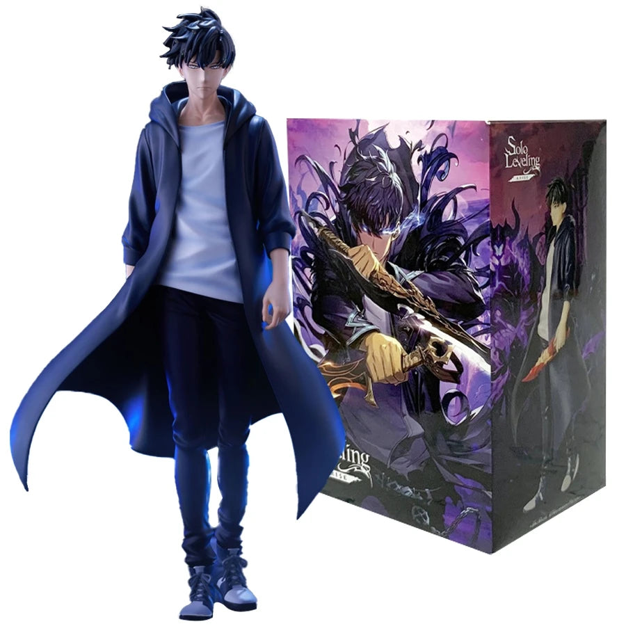 17cm/6.69in Solo Leveling Anime Figure Shadow Legion Ant King Bell Action Figure Sung Jinwoo Figurine PVC Collection Model Toys