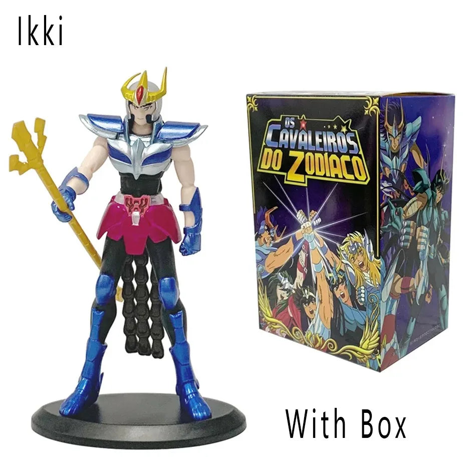19CM Аниме Фигурка Phoenix Ikki Hyoga Seiya Shiryu Постоянна Броня Модел Детски Играчки PVC Кутия Детска Колекция Декорация