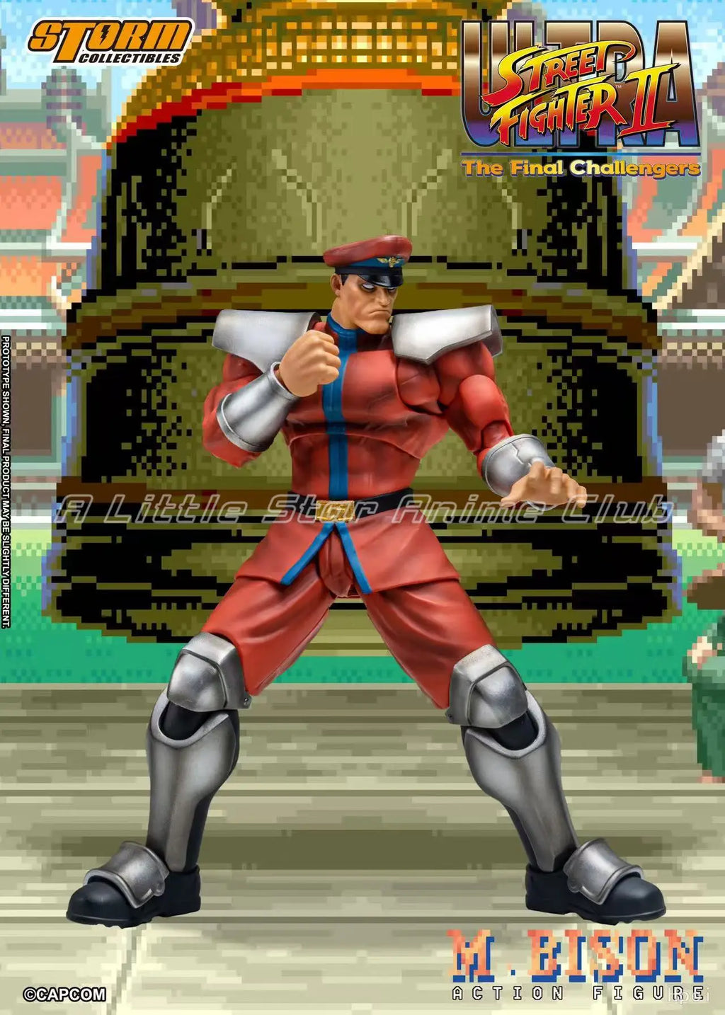 In Stock Storm Collectibles M. BISON - ULTRA STREET FIGHTER II - THE FINAL CHALLENGERS Action Figure Model Collection