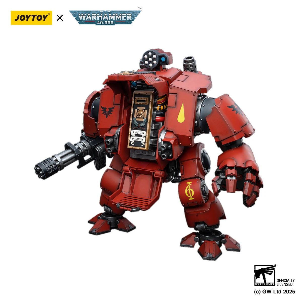JOYTOY Warhammer 40K 1/18 Action Figure Blood Angels Redemptor Dreadnought Anime Figure Toys Gift