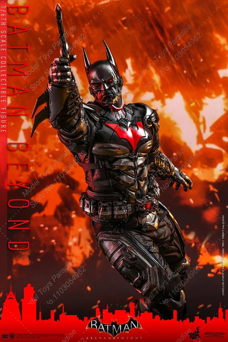 HOTTOYS HT VGM39 1/6 Collectible Toys Arkham Knight Batman Beyond Soldier 12Inch Action Figure Model Gifts