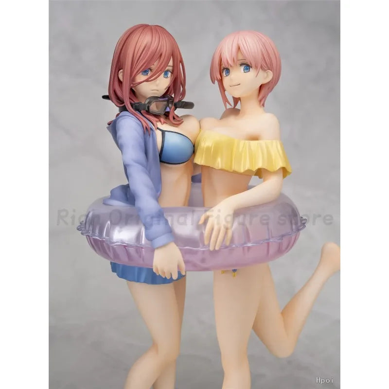 In Stock Original GSC The Quintessential Quintuplets Nakano Ichika/Nakano Miku Model Toys Anime Figure Collection Ornaments