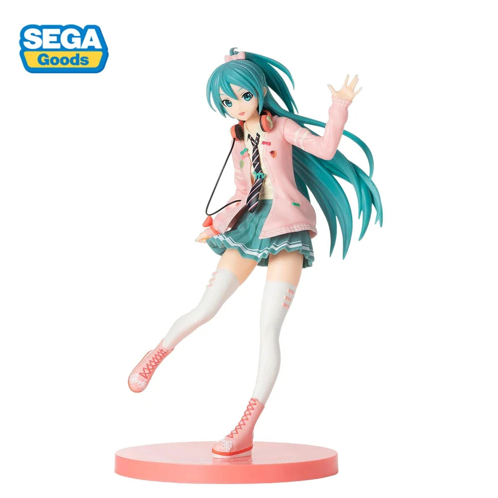 Auf Lager Original SEGA SPM Vocaloid Hatsune Miku Projekt Diva PVC Actionfigur Anime Figuren Modell Spielzeug Weihnachtsgeschenke