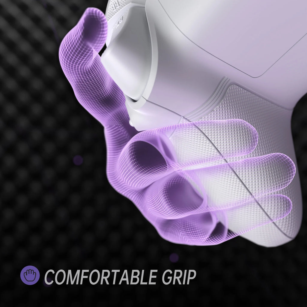 eXtremeRate ASR-Version, vollständiges Set an Shell-Tasten für Xbox Core Controller (Xbox Series X &amp; S Controller) – Diamantstrukturiertes Schwarz