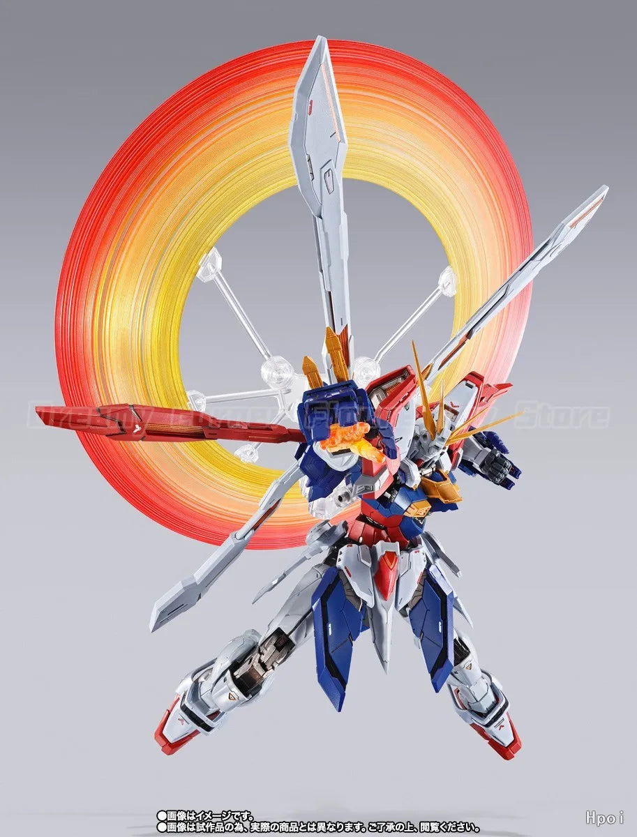 【In Stock】Original BANDAI SPIRITS METAL BUILD Mobile Fighter G Gundam GF13-017NJII GOD GUNDAM Action Figure Mecha Collection Toy