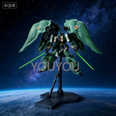 In Stock Bandai in Stock HG 1/144 Original Box NZ-666 KSHATRIYA NEO ZEON PROTOTYPEAninm Full Action Robot