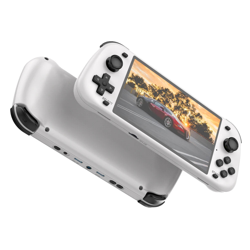 Retro Handheld Game Console R50S 5 Inch Large Screen Upgraded R36S Supports JELOS ARKOS ROCKNIX Multiple Emulators Portable Kids