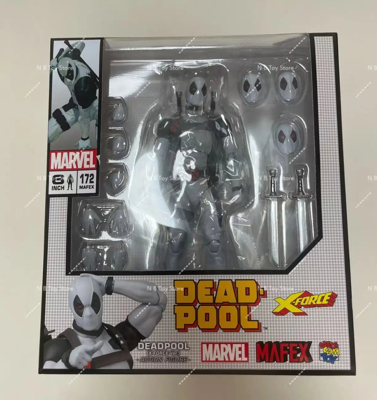 Original Medicom Toy Mafex Mafex No.172 Deadpool 16cm Authentic Collection Model Character Action Toys