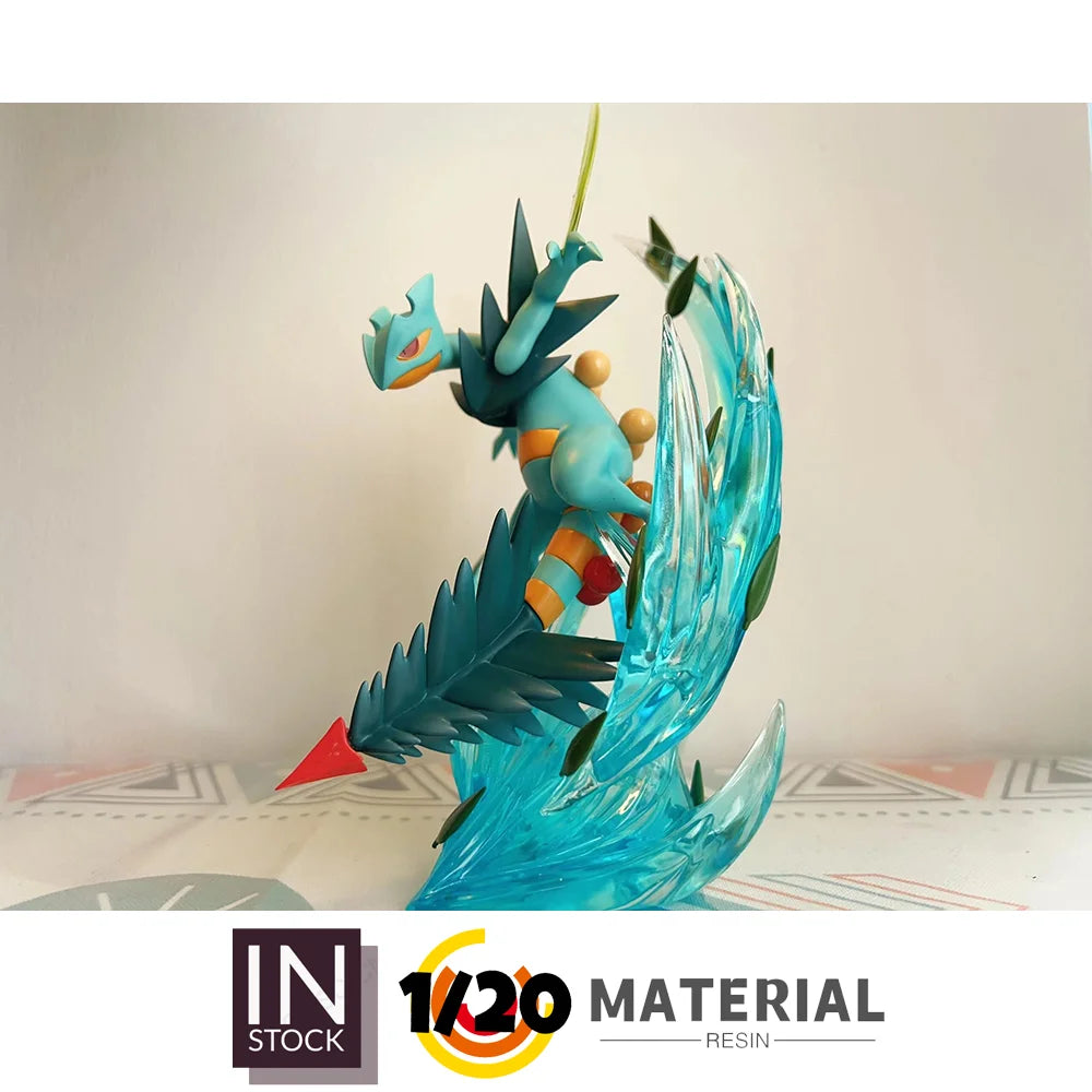 [IN STOCK] 1/20 Resin Figure [SK] - Mega Sceptile & Decorative Base