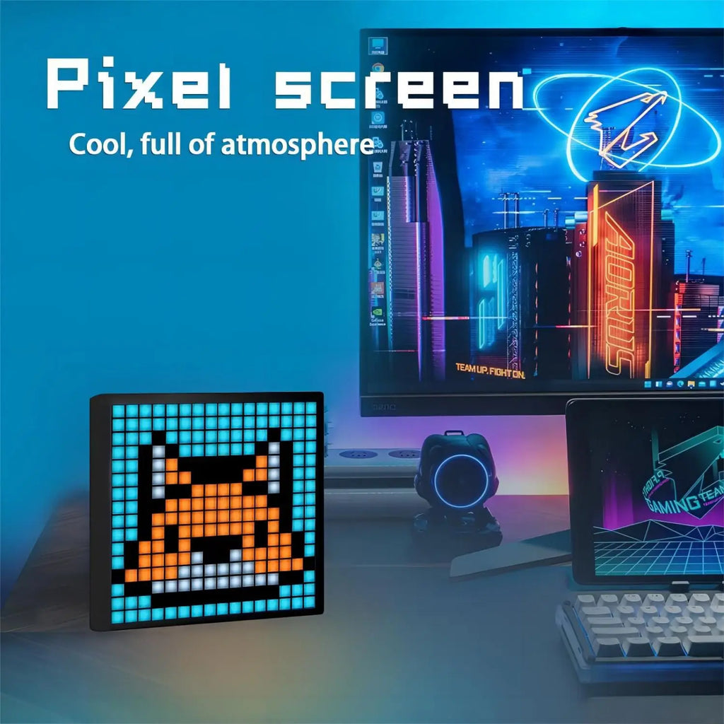 Smart LED Matrix Pixel Display RGB DIY Graffiti Bluetooth App Control Art Display Für Gaming Zimmer Dekor Cool Animation Rahmen