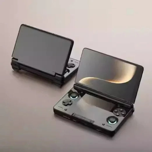 AYN Thor-Spielekonsole, 6 Zoll, 1080P, 120 Hz, AMOLED-Bildschirm, 6000 mAh, tragbare Android-Handheld-Konsole, Dual-Screen-Flip-Spielmaschine