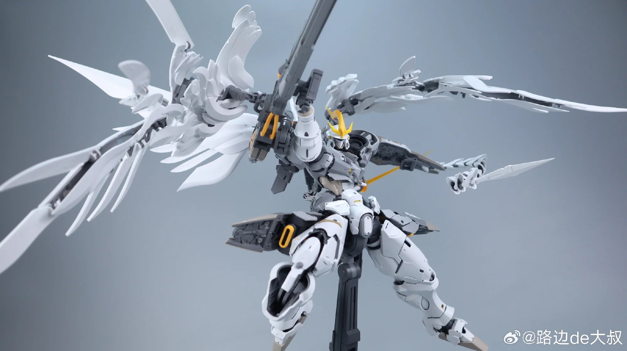 IN STOCK Mounment EX Assembly Model Kit Strange Stutio PG 1/60 Tallgeese Oz-00ms Mech Robot Action Figures Statue Model Toy