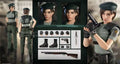 Rotator toys RT001 1/6 Collectible Toys Jill Special Police Force Movable Eyes Woman Soldier 12inch Action Figure Model Gifts