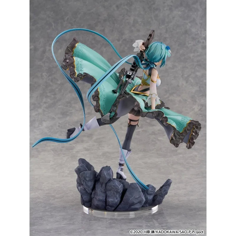 【In Stock】SSF EStream Sword Art Online Sinon Crystal Dress Ver 1/7 Scale Anime Figure