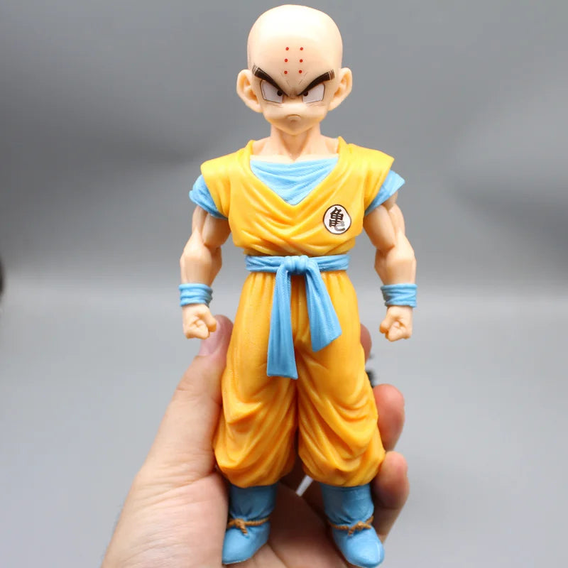Dragon Ball Gk Infinite Z Warrior Series Krillin Son Gohan Battle Stand Modell Desktop-Dekoration Sammlerstücke Kinderspielzeug Geschenk