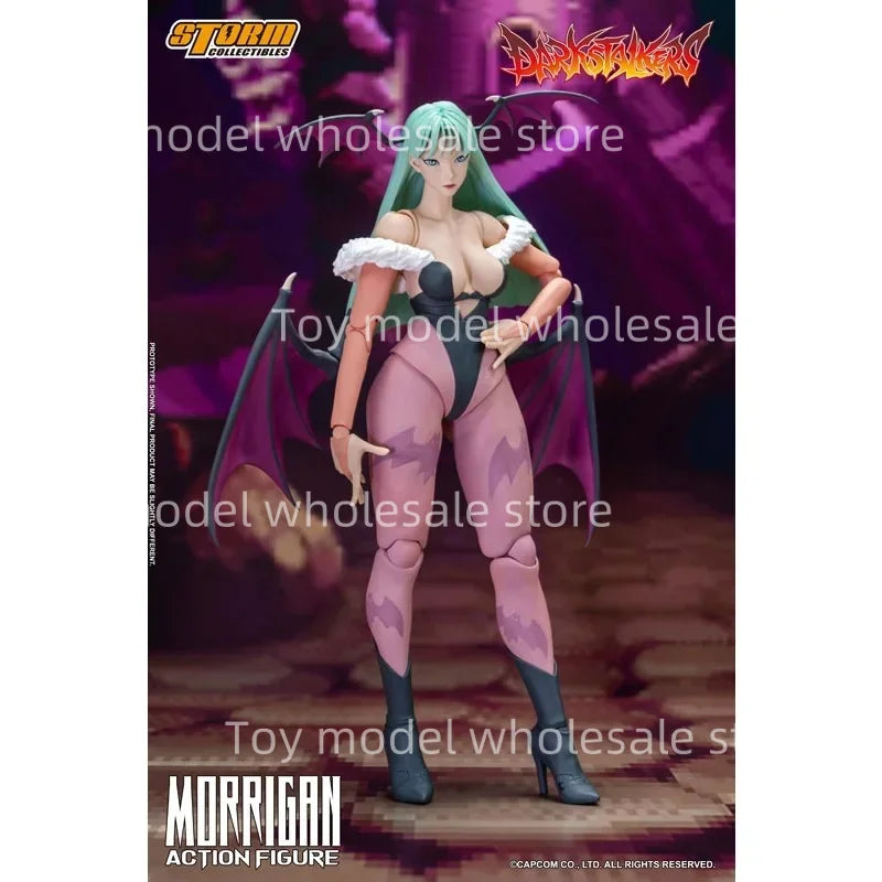 In Stock Original Storm Toys Darkstalkers Morrigan Aensland   Anime Action Collection Figures Model Toys