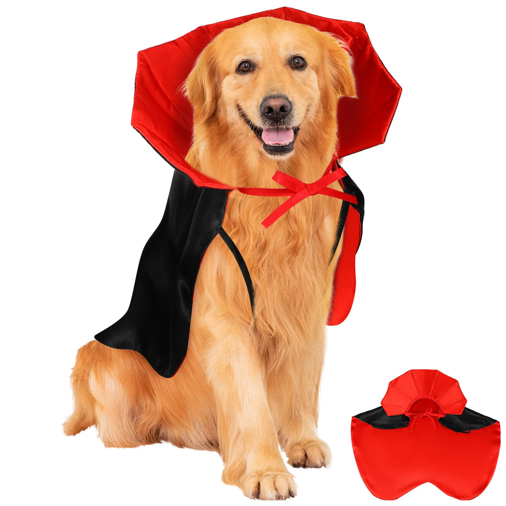 Halloween Costume For Medium Dogs Pet Cloak Dog Costumes Halloween Costume Birthday Dress Pet Vampire Apparel Spooky Capes
