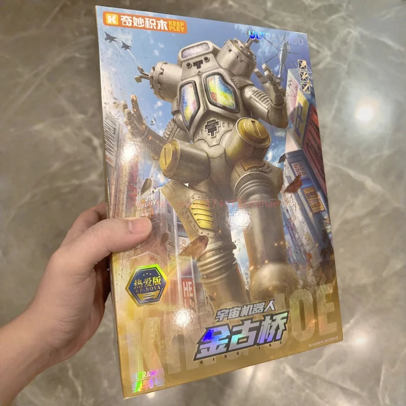 Keeppley Mecha Robot King Joe Building Blocks Set Sci-Fi Model Kit Armor Action Figure Toy Kids Adults Gift Christmas Birthday